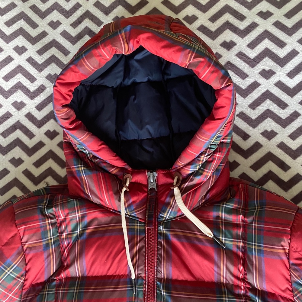 Abercrombie & Fitch Plaid Ultra Puffer